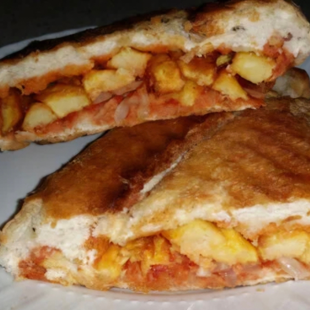 Tost Patso ( Patates kızartması+Kaşar)