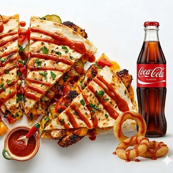 Mexica Cajun Quesadilla Menü