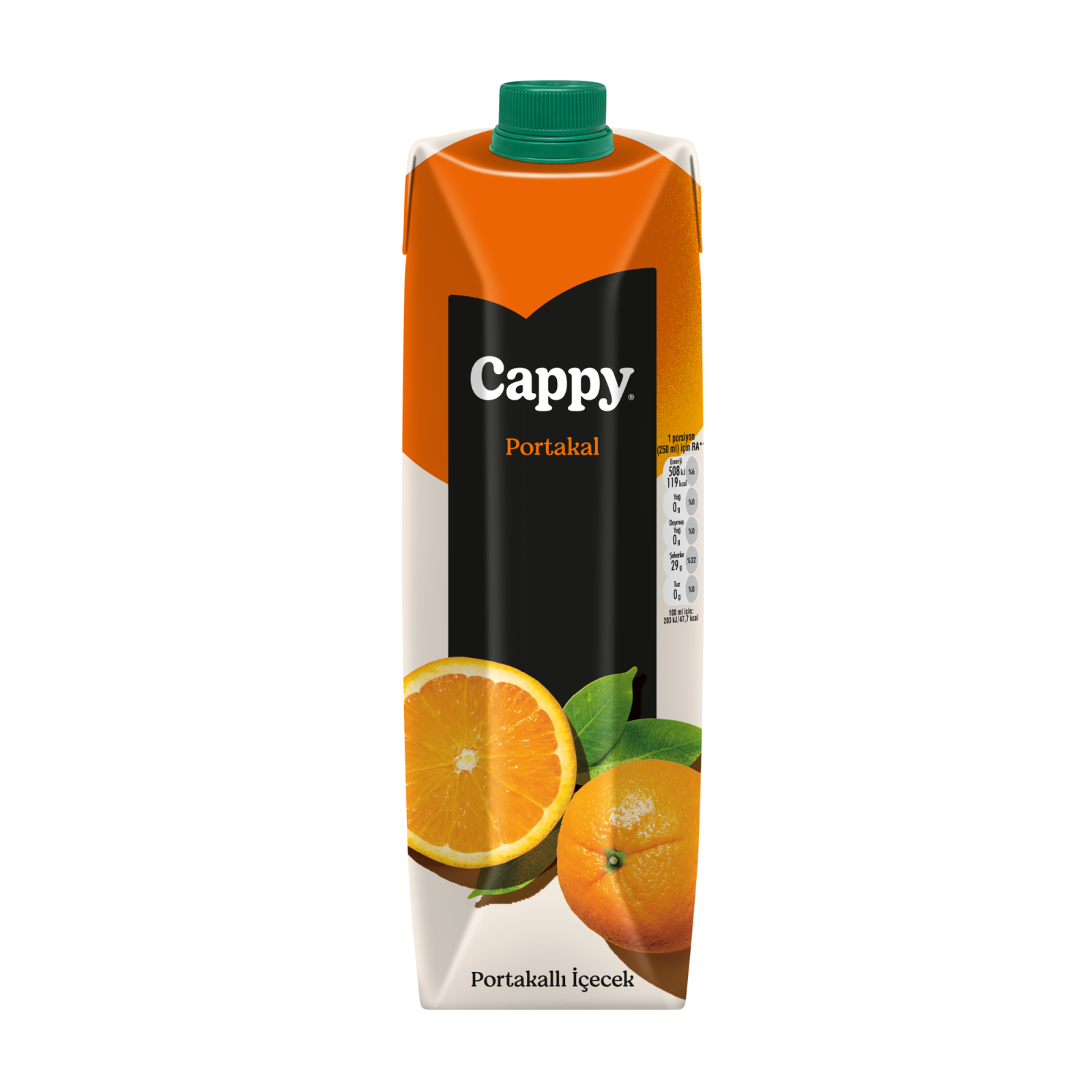 Cappy Portakallı (1 L)