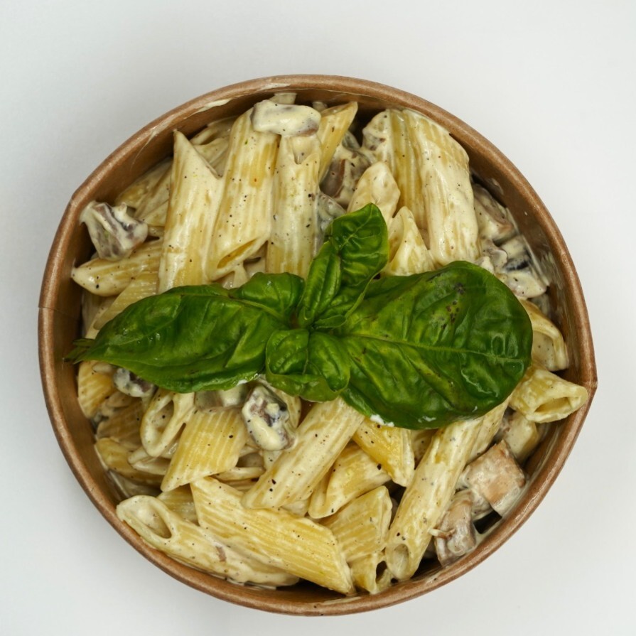 Kremalı Mantarlı Penne