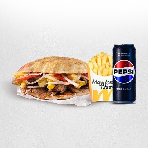 Pepsi Tombik Et Döner Menü