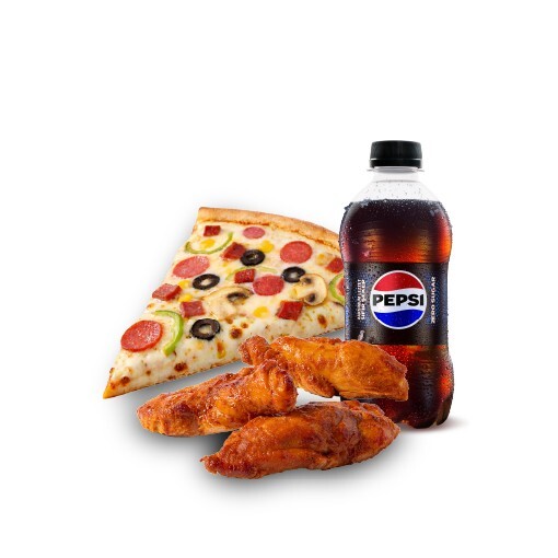 Tavuklu Dilim Pizza Menü