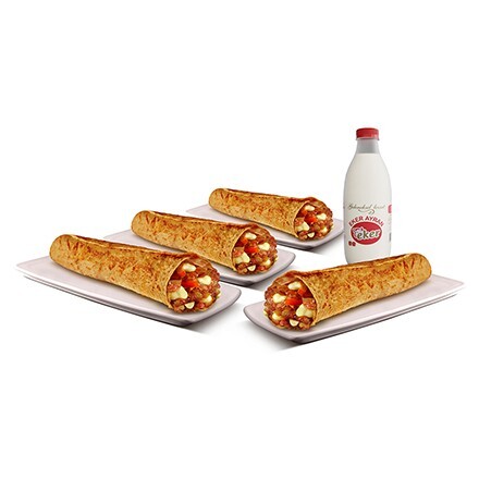 4 Kişilik Kampanyalı Menü