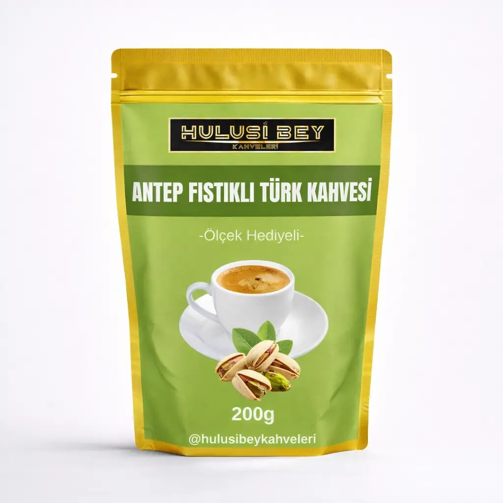 Antep Fıstıklı Türk kahvesi