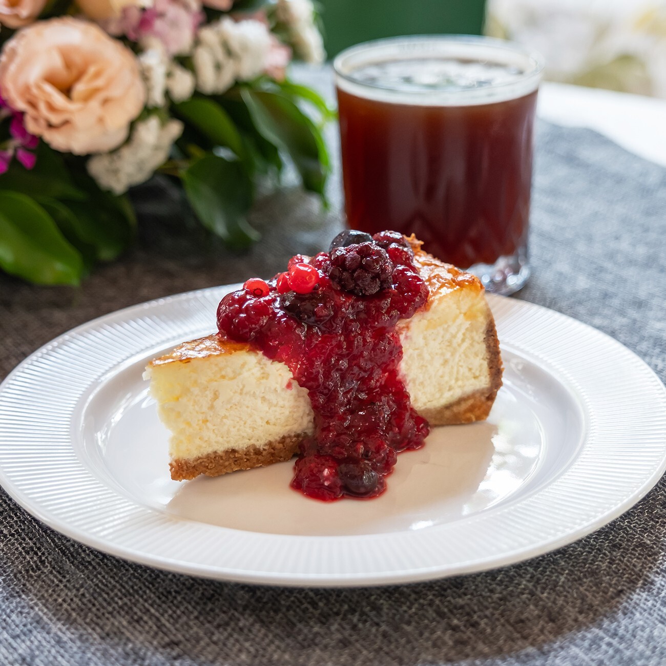 Orman Meyveli Cheesecake