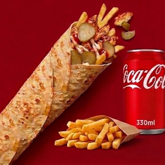 Tavuk Döner Dürüm Large Klasik Menü