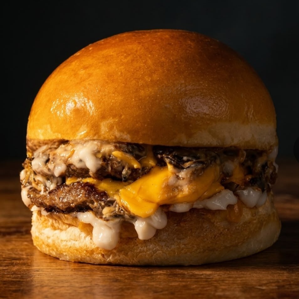 Double Mushroom Burger