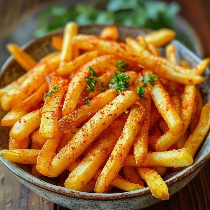 Baharatlı Patates Kızartması