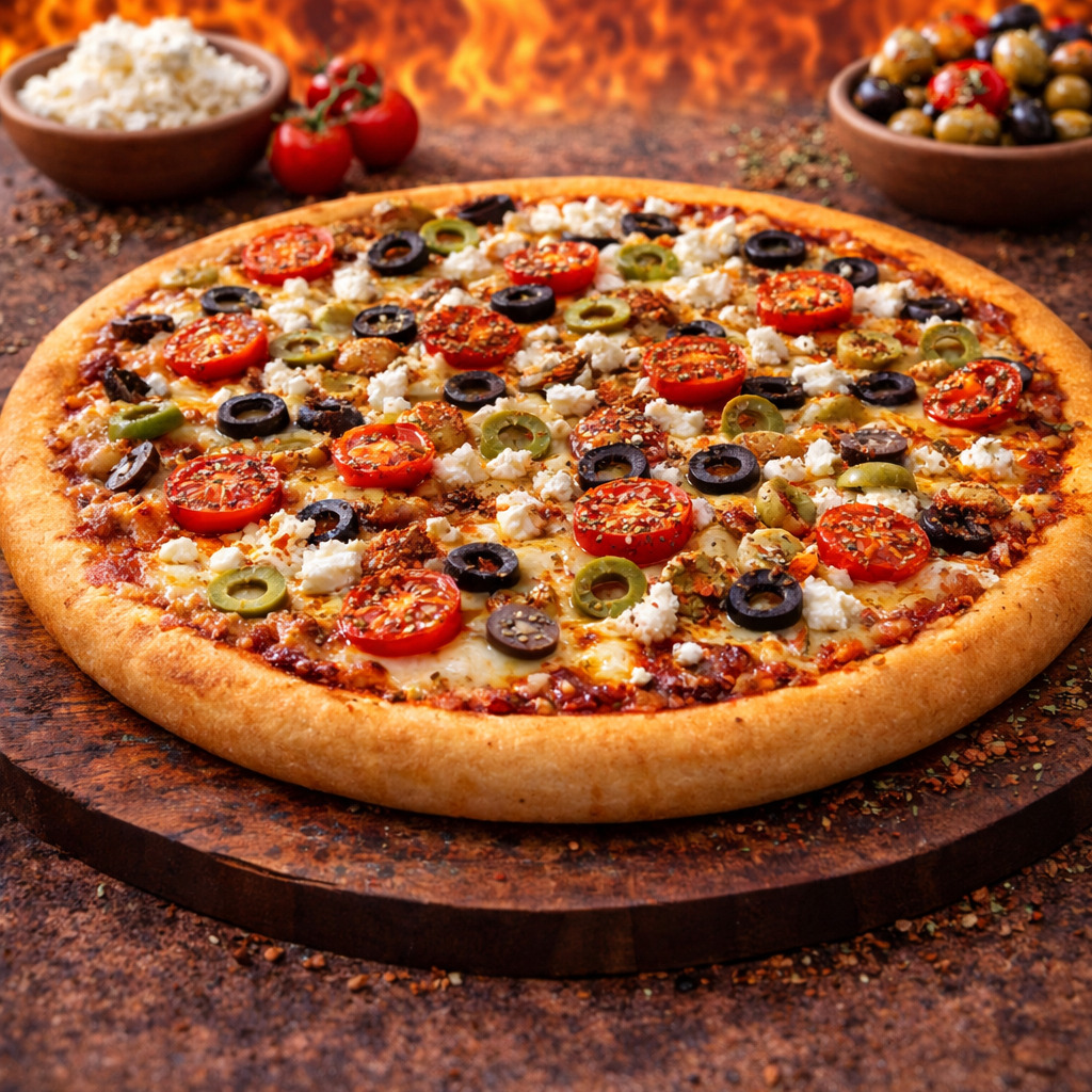 Akdeniz Pizza (Orta Boy)