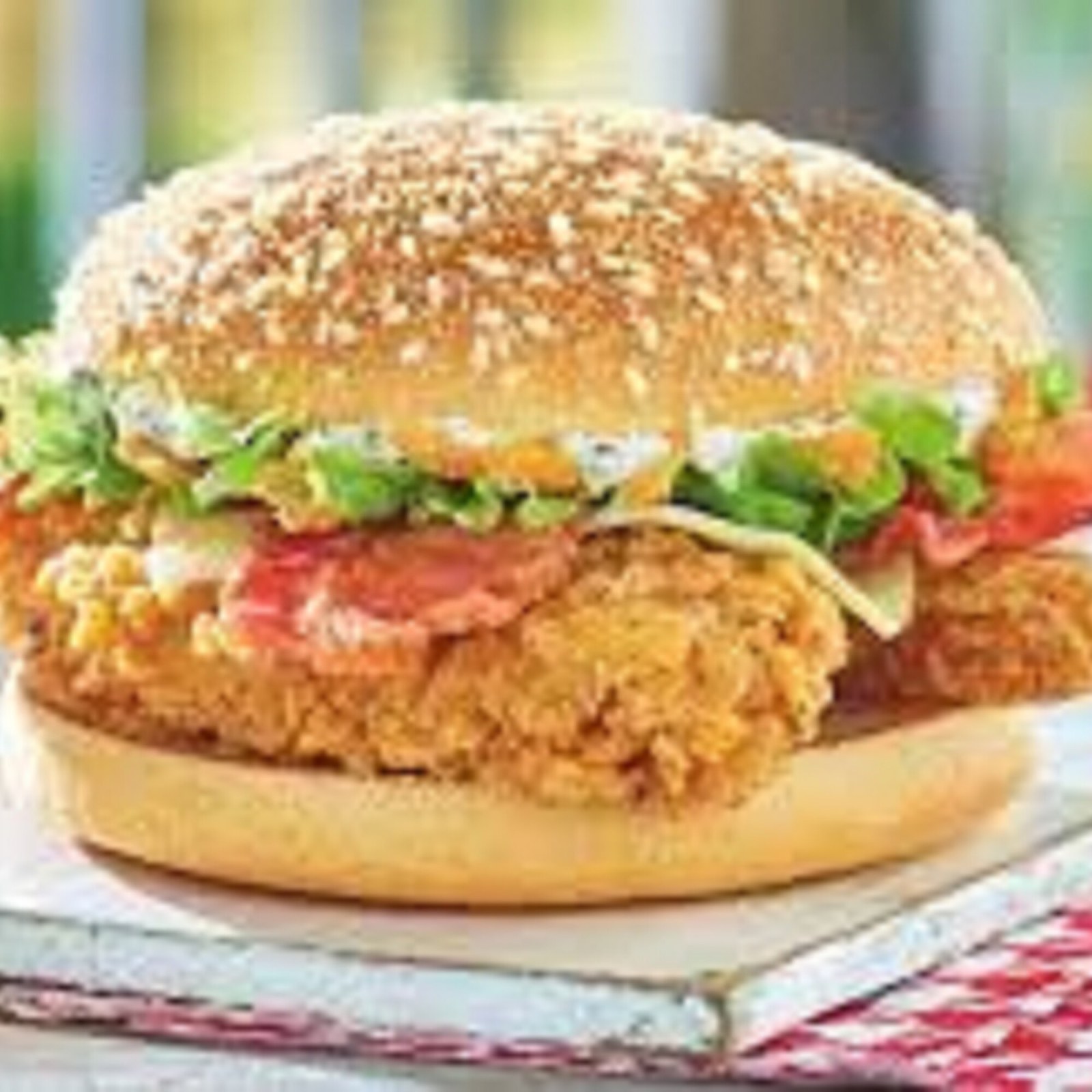 Chicken Ranch Sos Burger Menü
