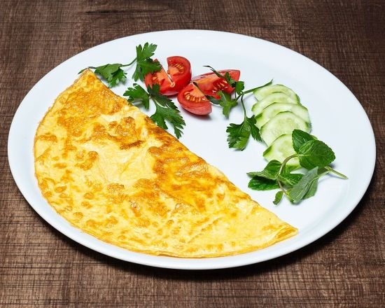 Kavurmalı Kaşarlı Omlet