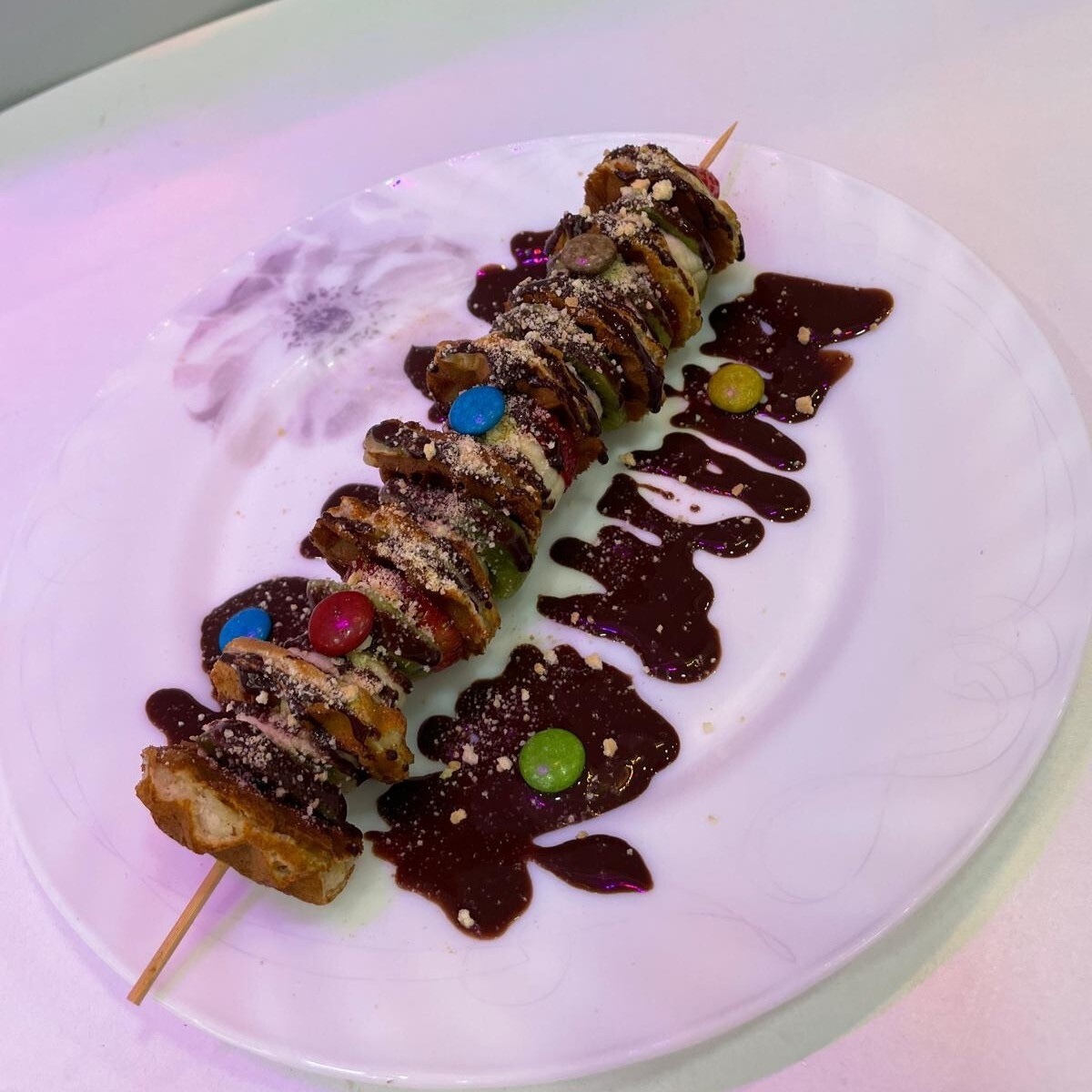 Antep Fıstıklı Çubuk Waffle