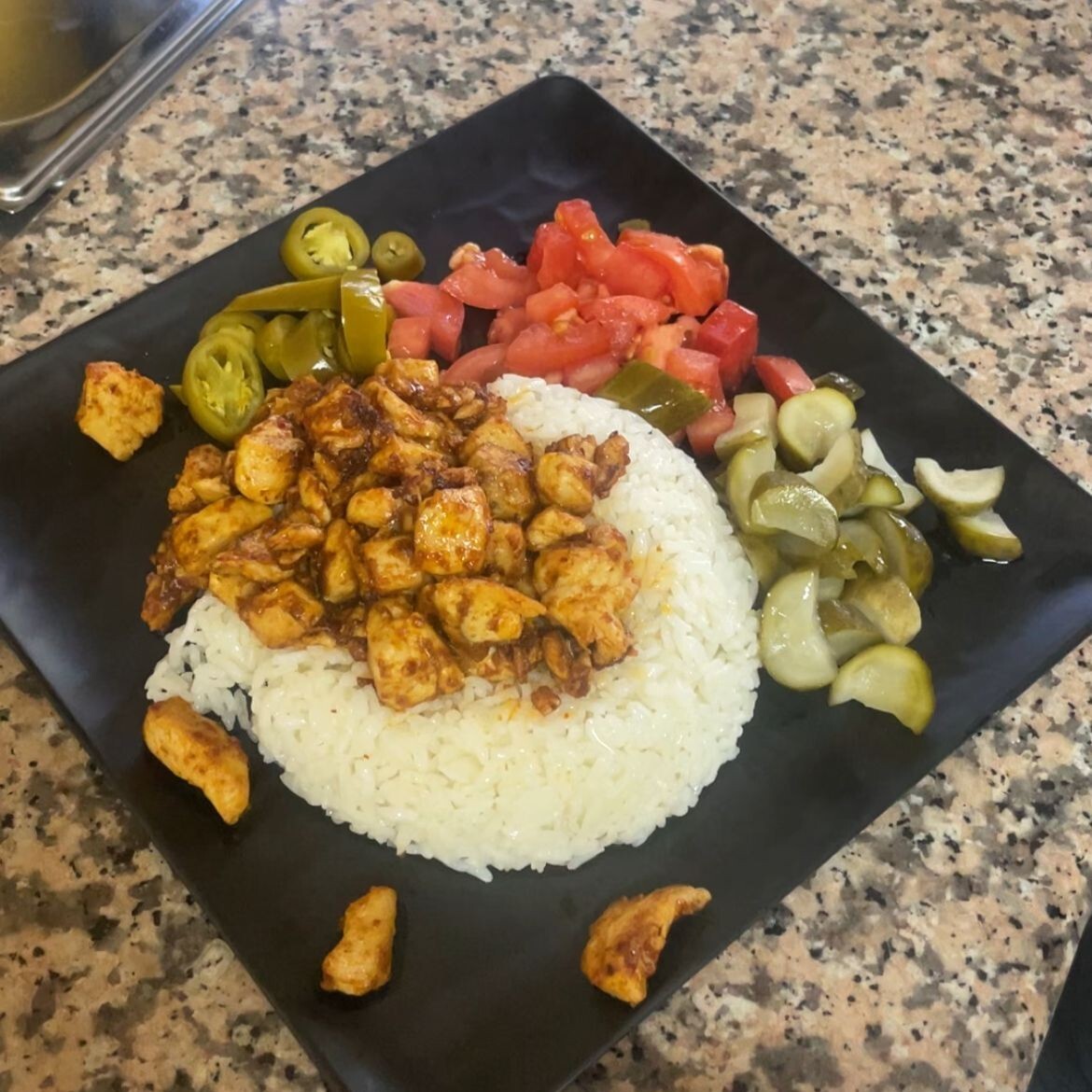 Duble Pilav Üzeri Barbekü Soslu Tavuk