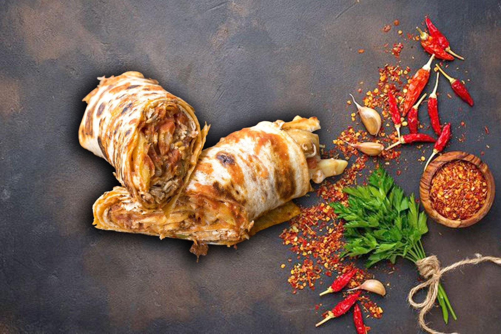 Psikopat Tavuk Döner Dürüm