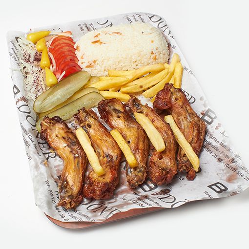 Soslu Kanat (1,5 Porsiyon)