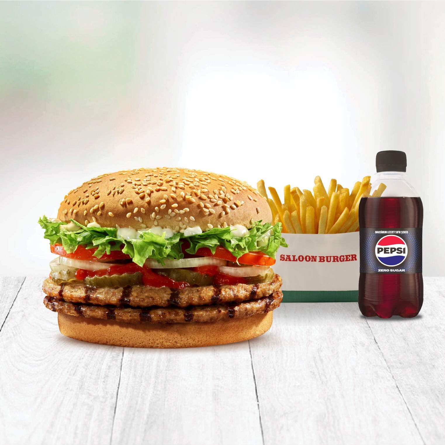 Double Kadri Burger Menü