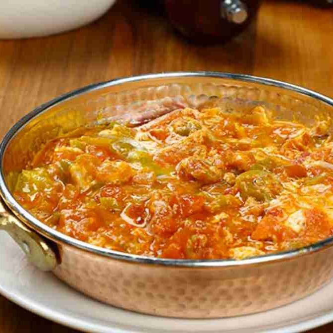 Kaşarlı Soğanlı Menemen