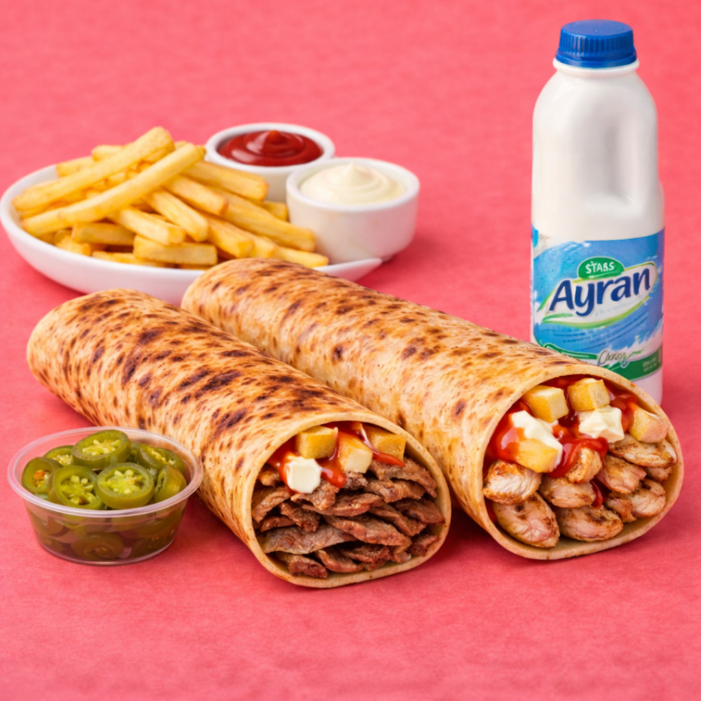 2'li Mix Dürüm Menü