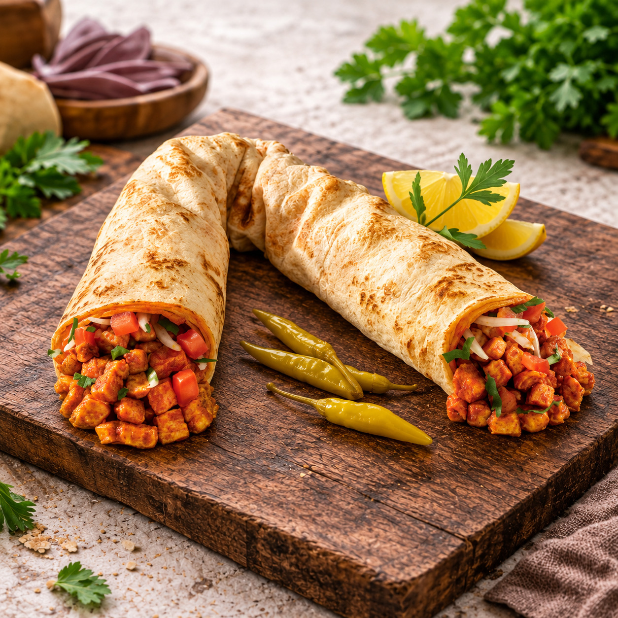 Tavuk Tantuni (Dürüm)
