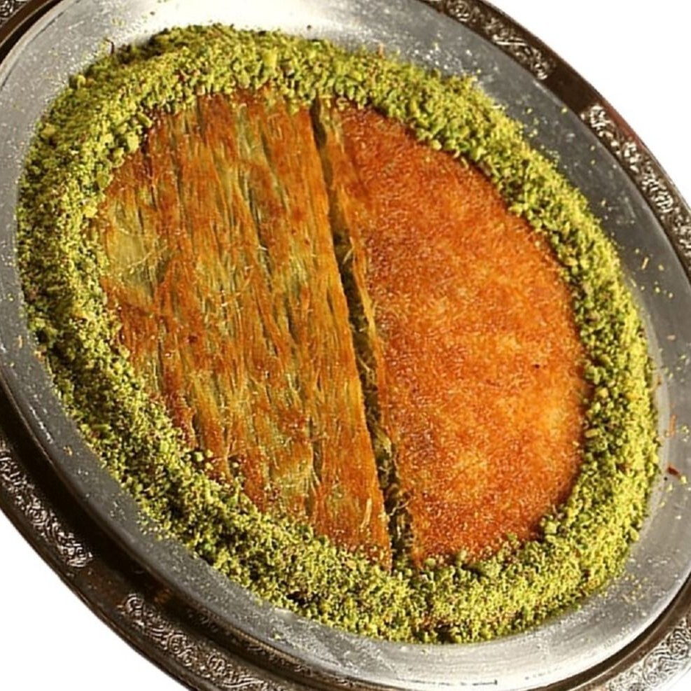 Yarı Hasır Yarı Peynirli Künefe (3 Kişilik)