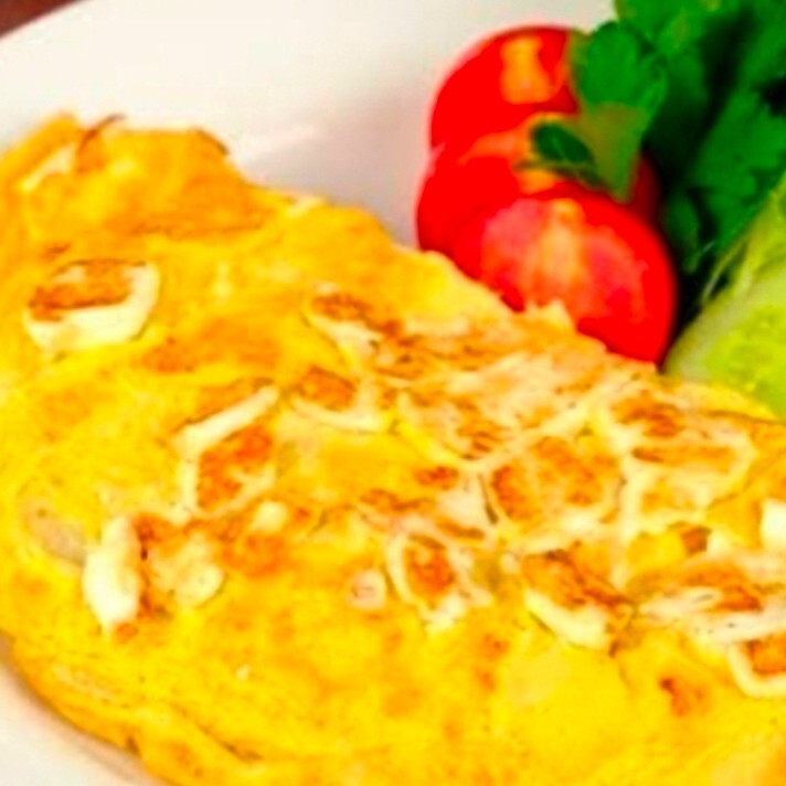 Tulum Peynirli Kaşarlı Omlet