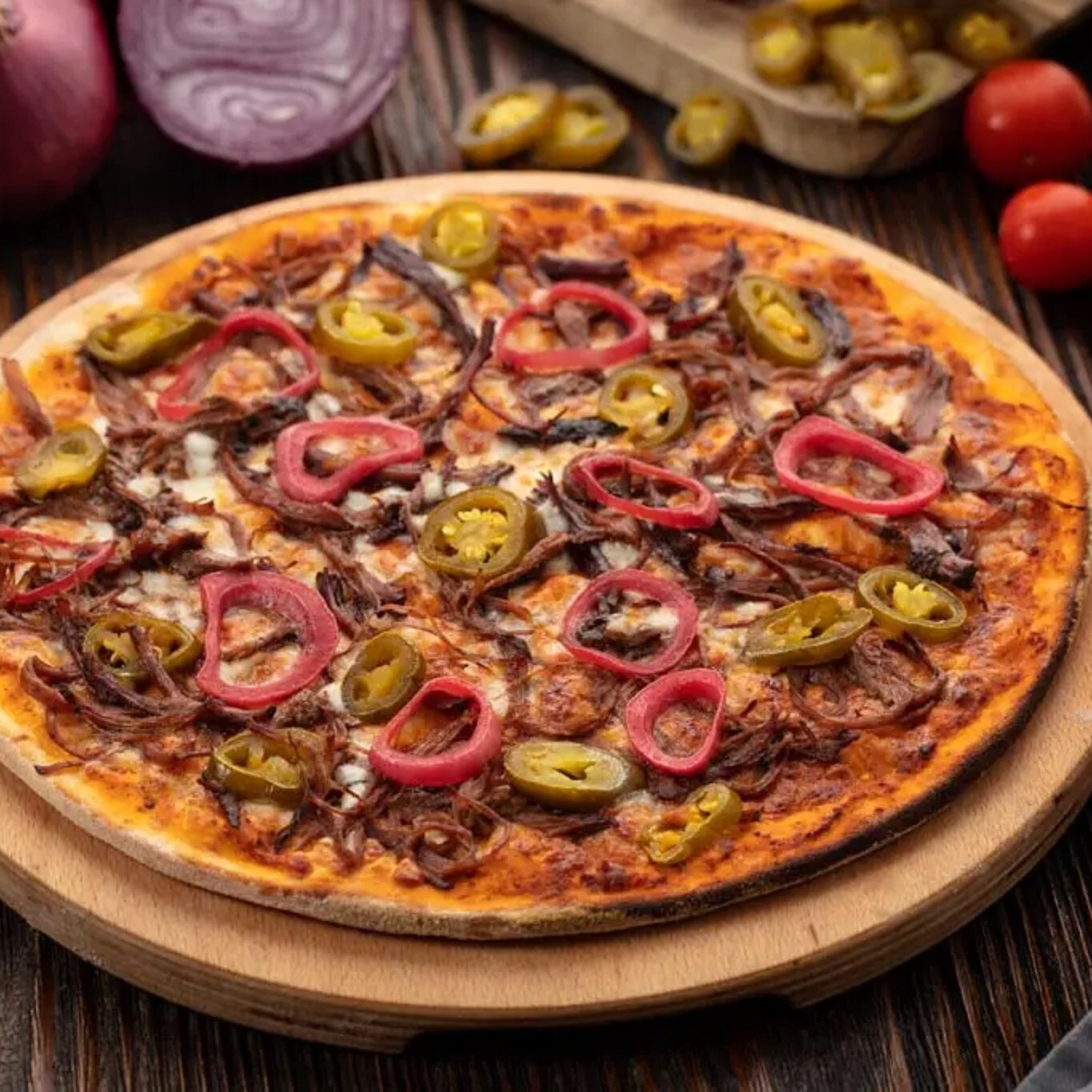 Füme Etli Pizza