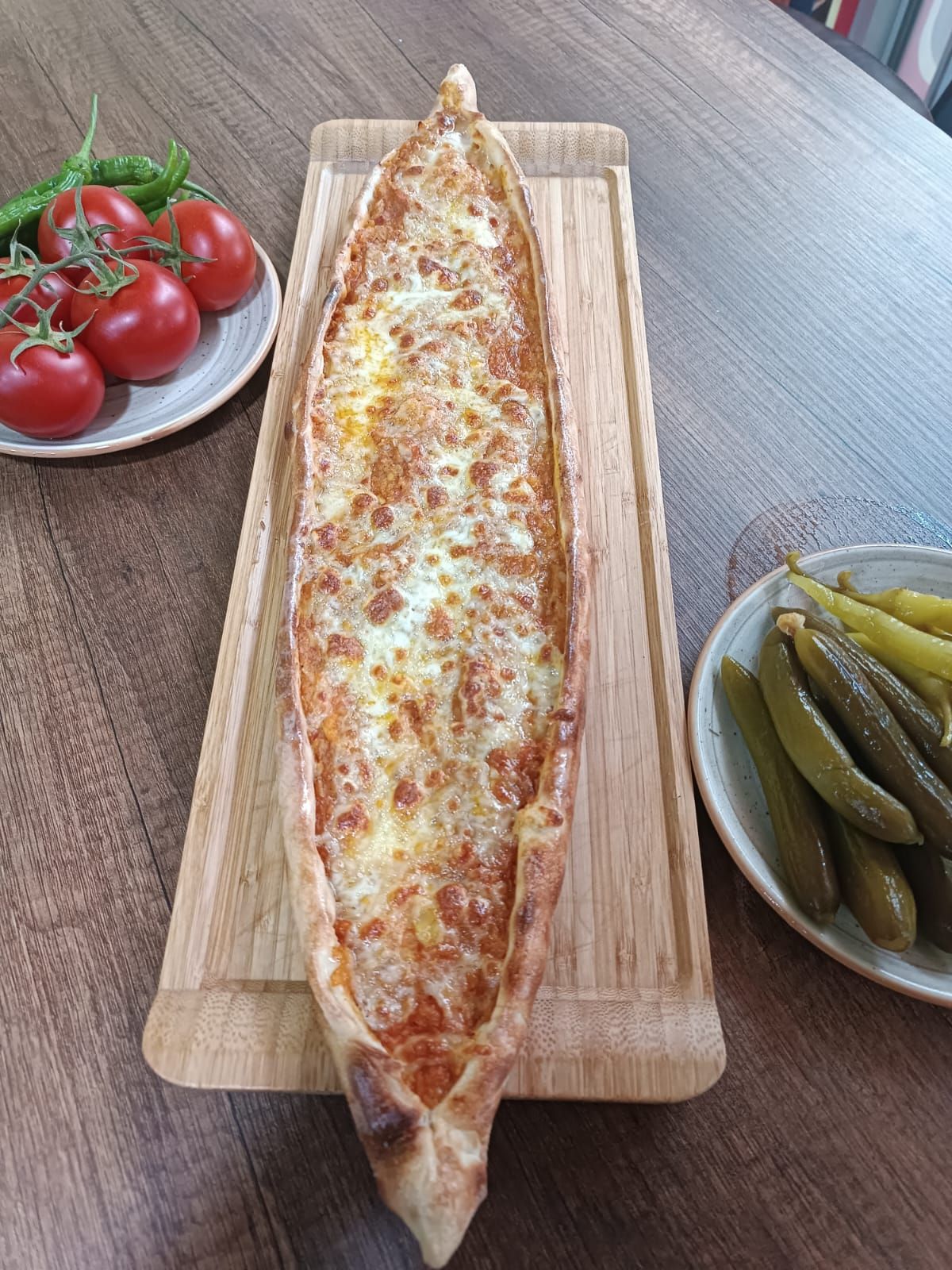 Patatesli Kaşarlı Pide (Açık)