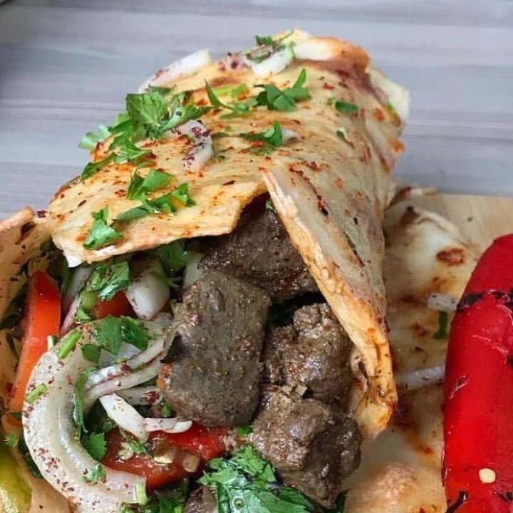 Dürüm arnavut ciğeri