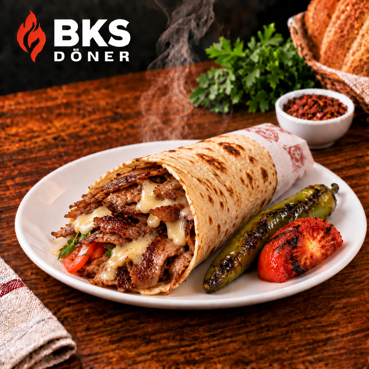 Kaşarlı Döner Dürüm