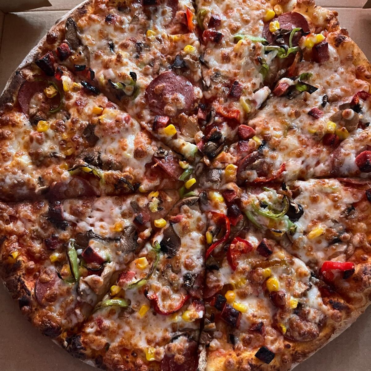 Bol Malzemeli Pizza (Büyük Boy)