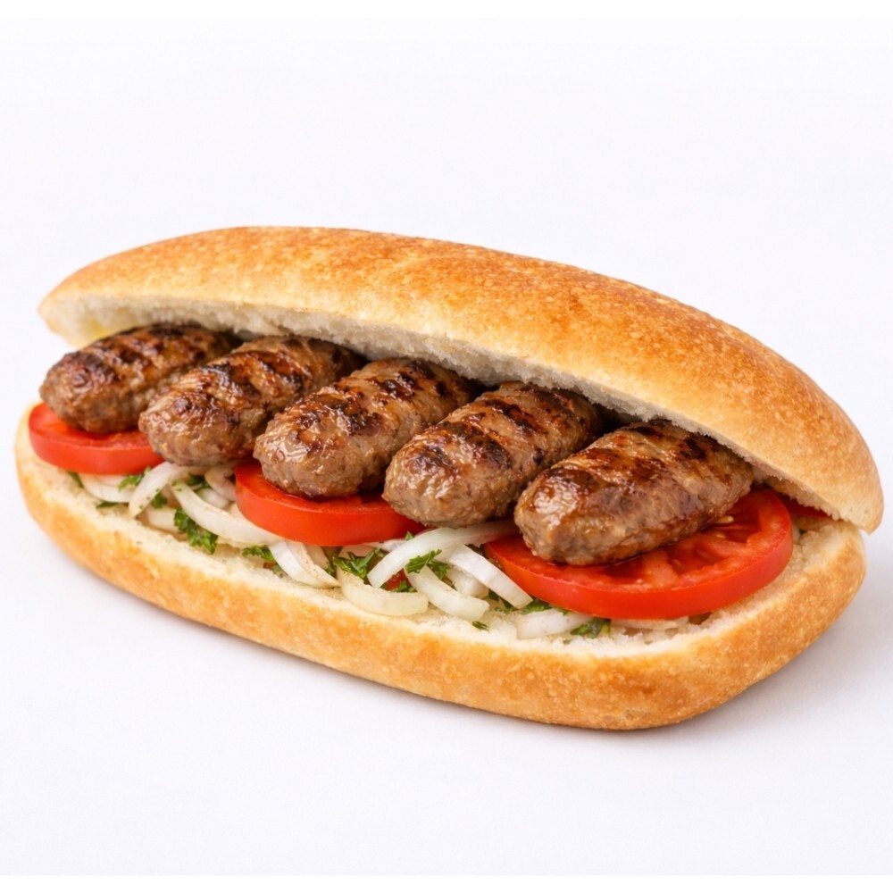 Büyük Sandviç Ekmek Arası Köfte