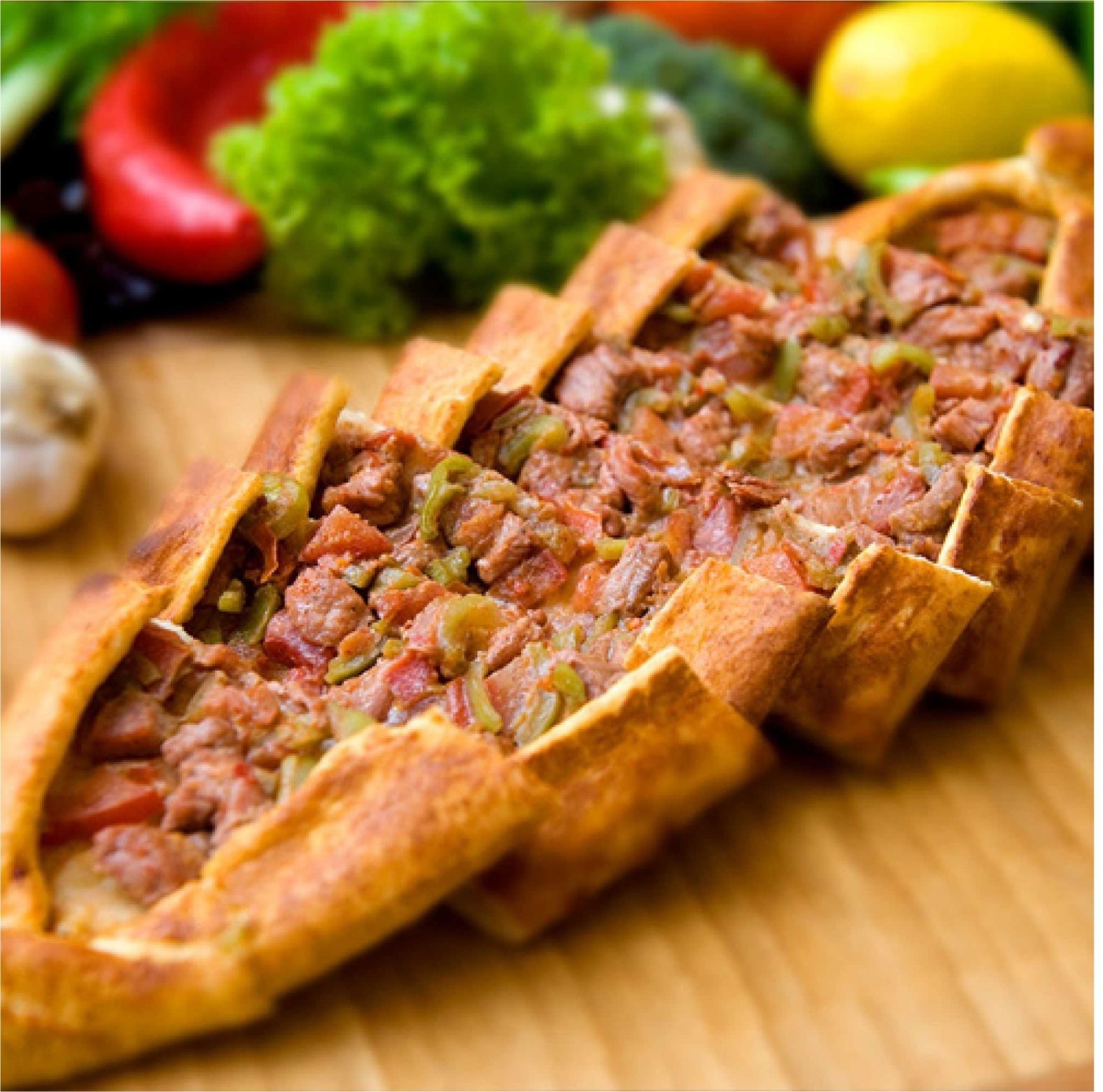 Tatlıses Özel Kuşbaşılı Kaşarlı Pide
