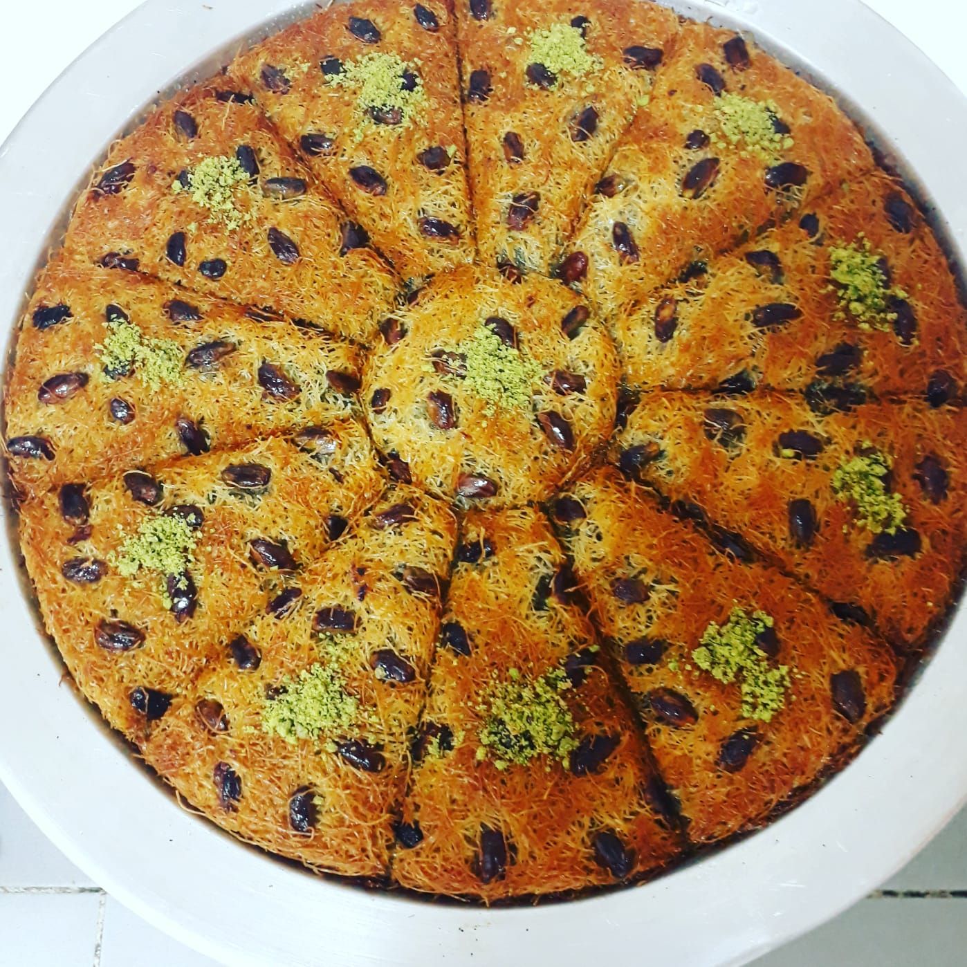 Fıstıklı Kadayıf Tatlısı