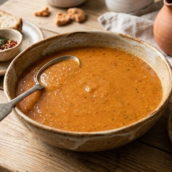 Nohutlu Köy Tarhana Çorbası