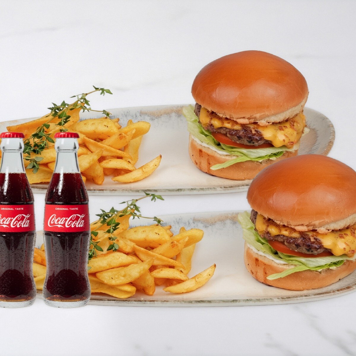 2' li Cheesburger Menü