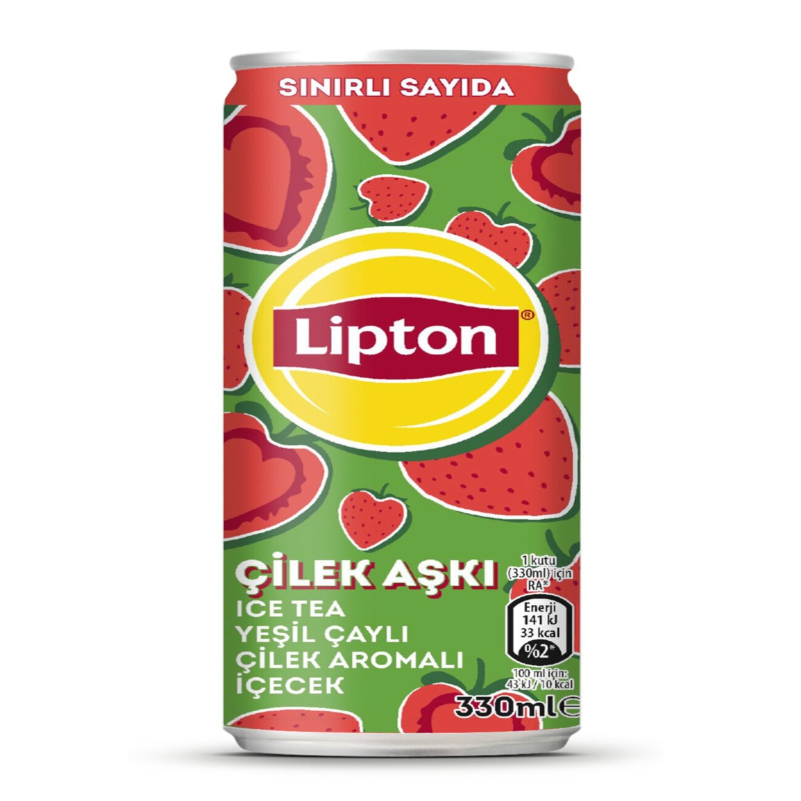 Lipton Ice Tea Çilek Aşkı (330 ml)