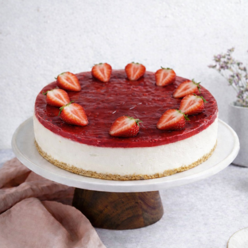 Çilekli Cheesecake (10 Kişilik)