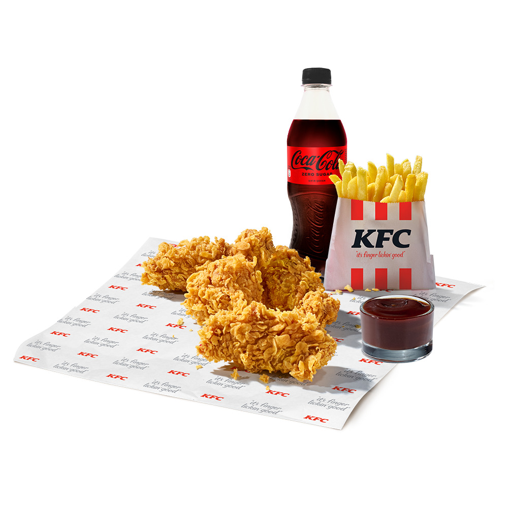 4'lü Hot Wings Menü