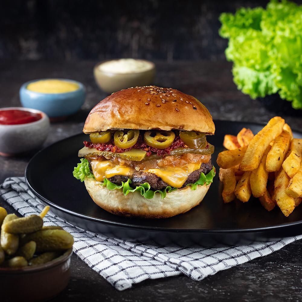 Mexicano Burger (150 gr.) (Acılı)