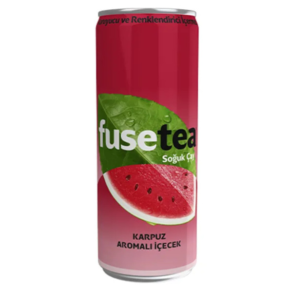 Fusetea Karpuz Aromalı Soğuk Çay İçeceği (330 ml) Kutu