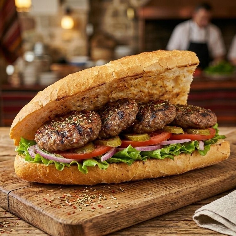 Yarım Ekmek Arası Izgara Köfte (4 ADET 160 GR)