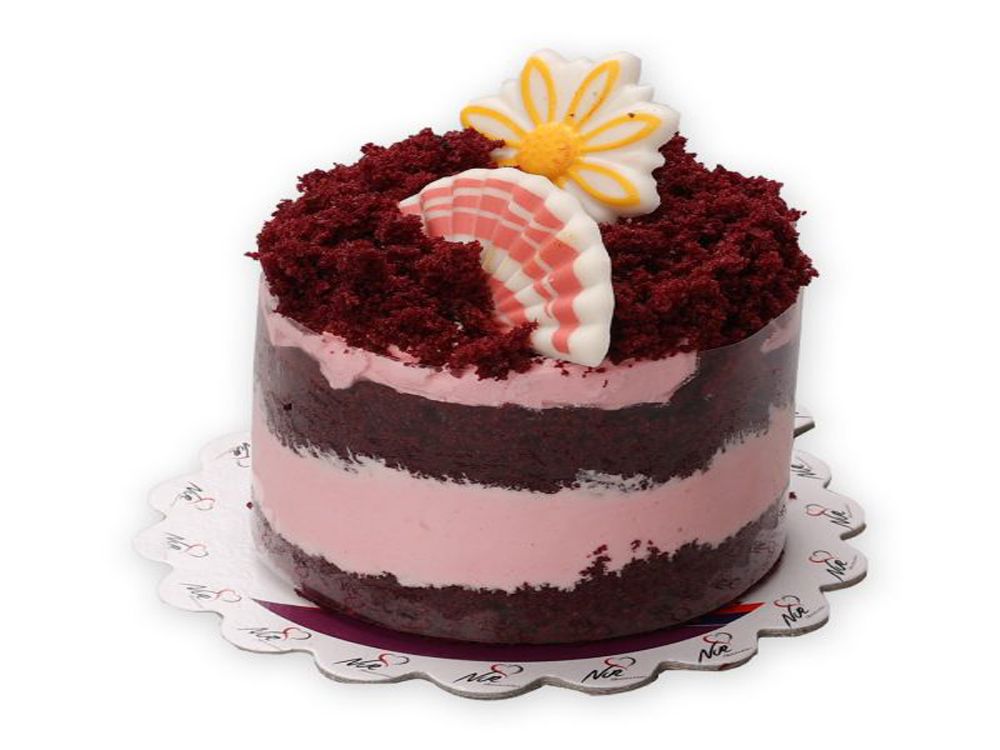 Frambuazlı Redvelvet Pasta