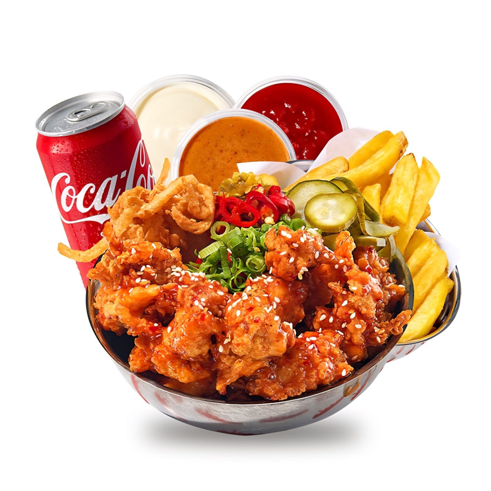 Hot Honey Pops Bento Menü