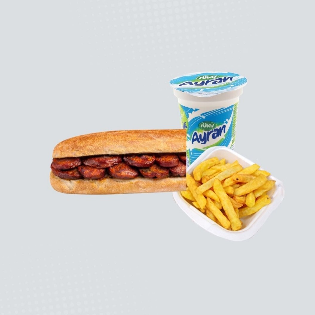 3/4 ekmek Sucuk Menü