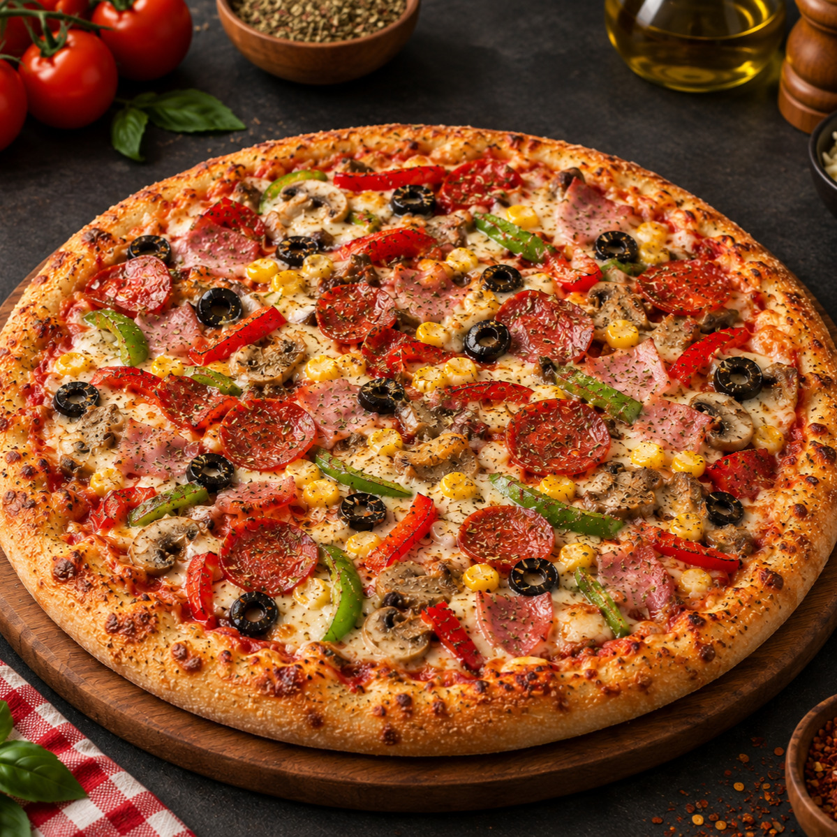 Karışık Pizza