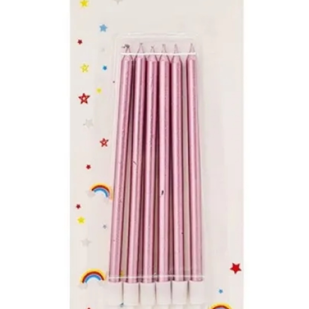 Uzun Mum (Toz Pembe)
