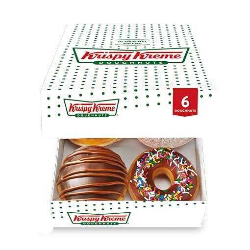 Kutuda Karışık Doughnut (6 Adet)