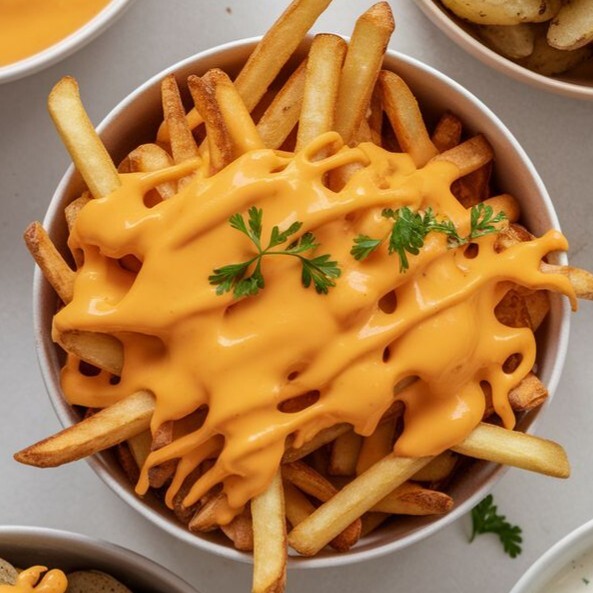 Chedarlı Patates Kızartması