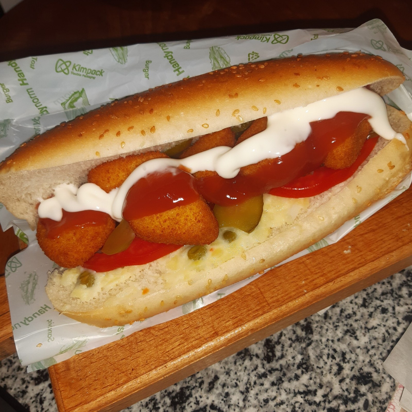 Enfessimo Nuggetlı Sandviç