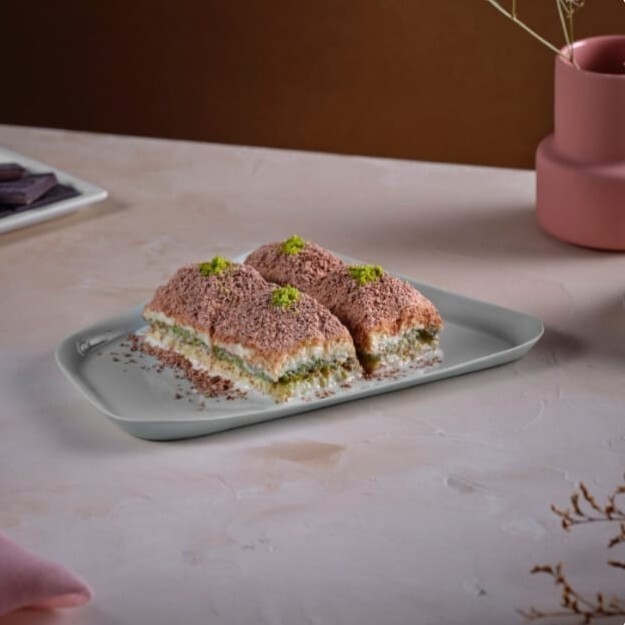 Çikolatalı Fıstıklı Soğuk Baklava (1 KG)
